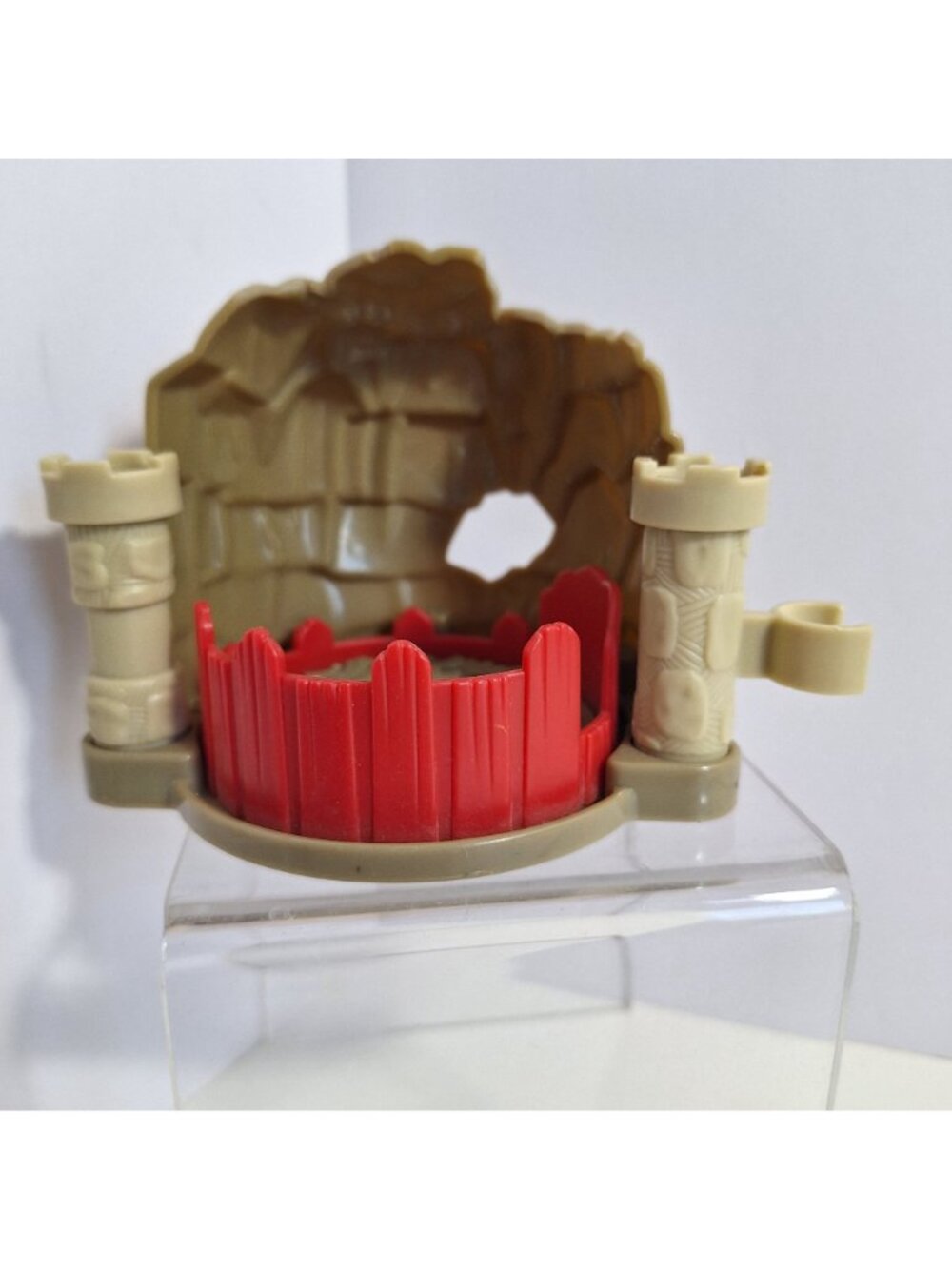 Lil Kingdom Dragon Lair Little People Rock Red Walls Cave - Picture 2 of 10